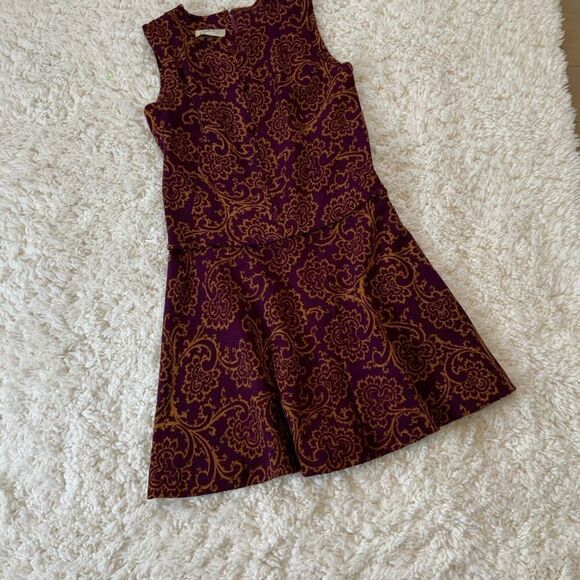 Vintage Johnathan Logan Dropped Flare Waist Dress - Picture 3 of 7